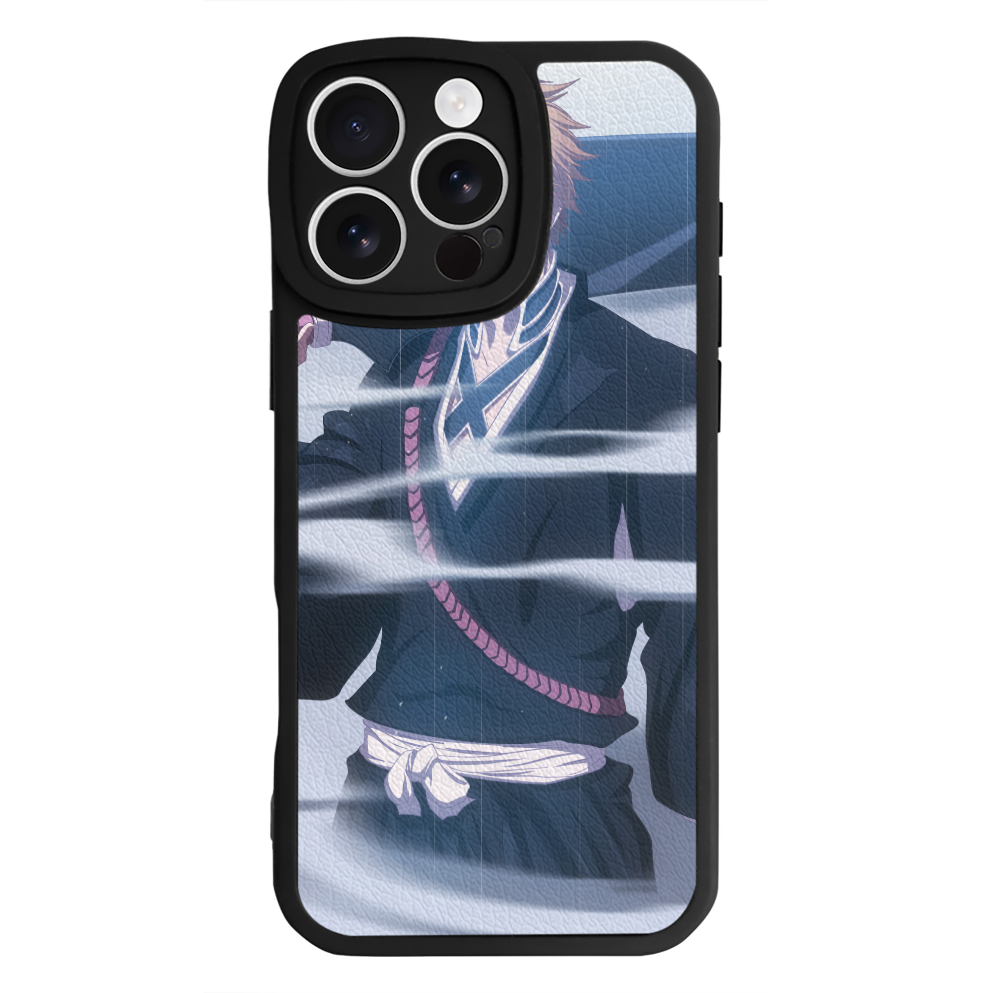 （画像用） ブリーチ BLEACH 【iPhone 16シリーズ対応】シリコンスマホケース（レザー調） 材質：シリコン
